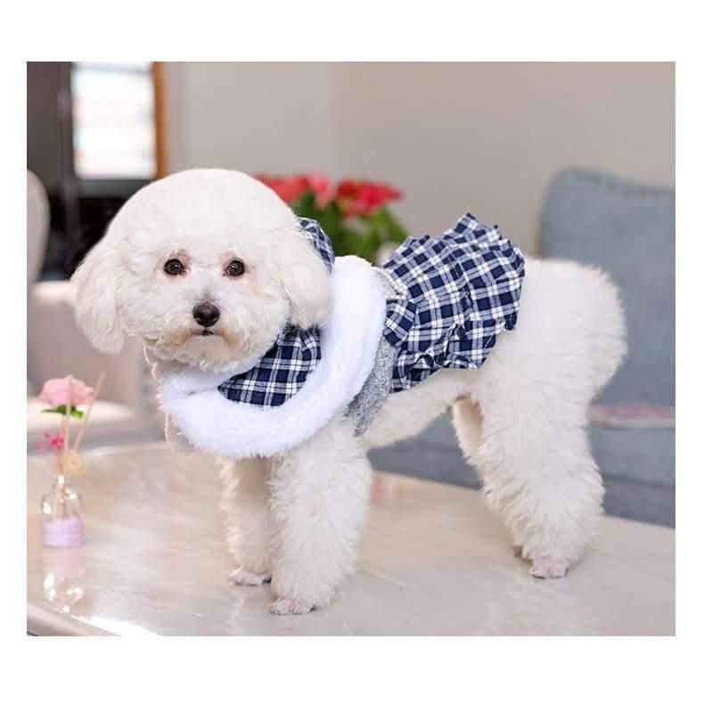 Pet Dog Clothes Cat Clothes Coat Thick Autumn Winter Dress Puppy Chihuahua Costume - Planet Gates