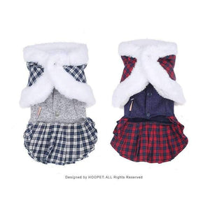 Planet Gates Gray / XS Pet Dog Clothes Cat Clothes Coat Thick Autumn Winter Dress Puppy Chihuahua Costume
