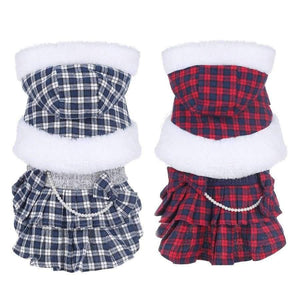 Planet Gates Gray / XS Pet Dog Clothes Cat Clothes Coat Thick Autumn Winter Dress Puppy Chihuahua Costume
