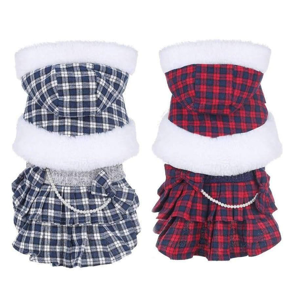Planet Gates Gray / XS Pet Dog Clothes Cat Clothes Coat Thick Autumn Winter Dress Puppy Chihuahua Costume