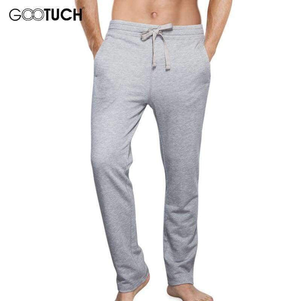 Planet Gates GRAY / XXL Men's Pajamas Lounge Pants Thick Cotton Sleep Bottoms Pantalon Hombre Nightwear Man Pijama Masculino Pyjama Pants 5XL 6XL 2499A