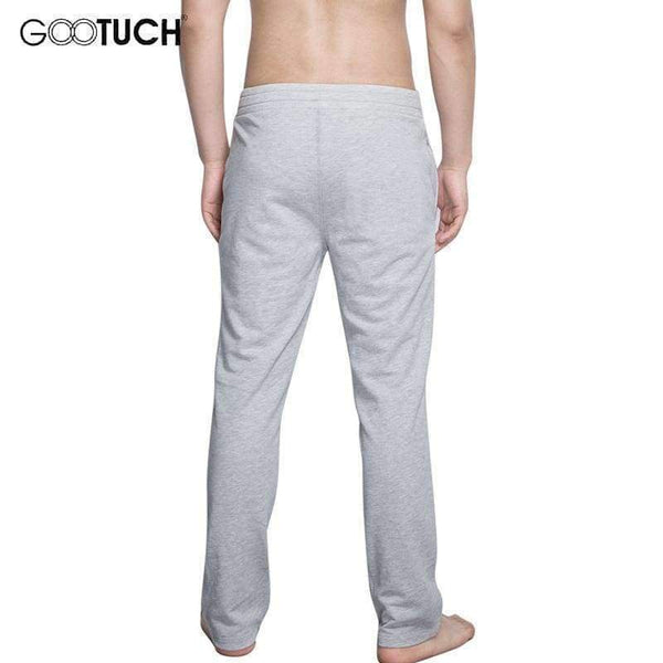 Planet Gates GRAY / XXL Men's Pajamas Lounge Pants Thick Cotton Sleep Bottoms Pantalon Hombre Nightwear Man Pijama Masculino Pyjama Pants 5XL 6XL 2499A
