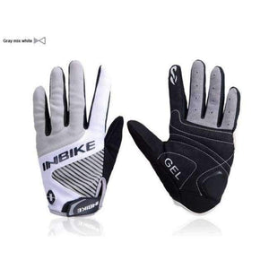 Planet Gates Gray / XXL Outdoor Sport Gloves Full Finger Gel Padded Bicycle Cycling Gloves Men's Ski Climbing Running Gloves Bike Accessories