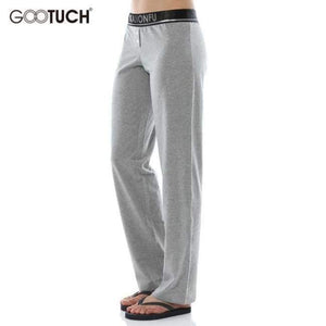 Planet Gates GRAY / XXL Womens Soft Sleep Bottoms Pijama Pants Autumn Winter Sleepwear Pants Plus Szie Lounge Pants Pyjamas Women Homewear Trousers 8943