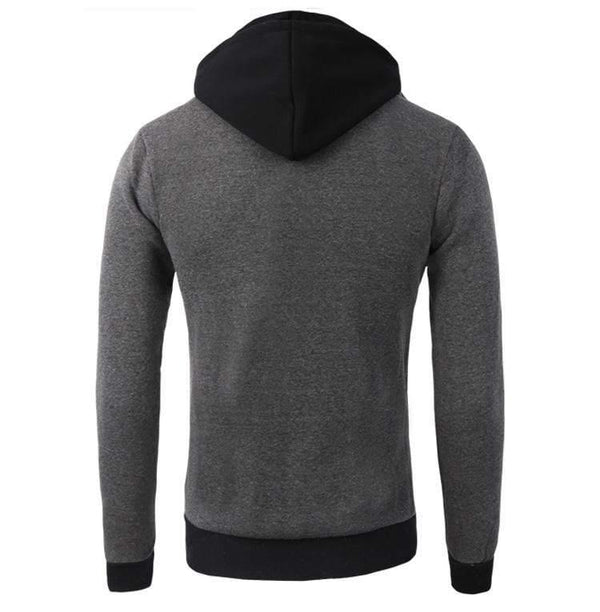 Planet Gates Gray / XXXL Fashion Brand Hoodies Men Casual Sportswear Male Hoodies Zipper Long Sleeve Sweatshirt Jacket European size