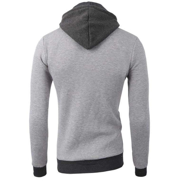 Planet Gates Gray / XXXL Fashion Brand Hoodies Men Casual Sportswear Male Hoodies Zipper Long Sleeve Sweatshirt Jacket European size