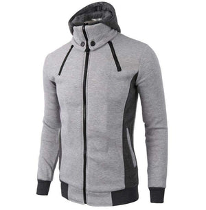 Planet Gates Gray / XXXL Fashion Brand Hoodies Men Casual Sportswear Male Hoodies Zipper Long Sleeve Sweatshirt Jacket European size