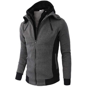 Planet Gates Gray / XXXL Fashion Brand Hoodies Men Casual Sportswear Male Hoodies Zipper Long Sleeve Sweatshirt Jacket European size