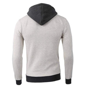 Planet Gates Gray / XXXL Fashion Brand Hoodies Men Casual Sportswear Male Hoodies Zipper Long Sleeve Sweatshirt Jacket European size