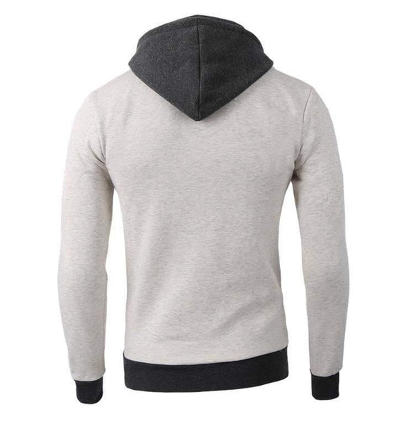 Planet Gates Gray / XXXL Fashion Brand Hoodies Men Casual Sportswear Male Hoodies Zipper Long Sleeve Sweatshirt Jacket European size