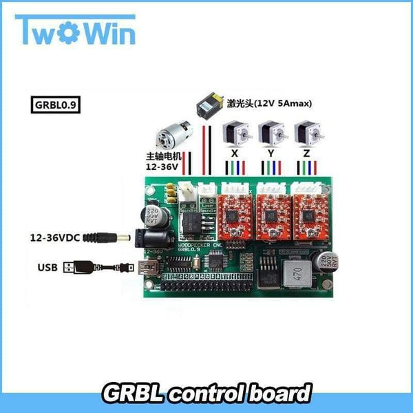 Planet Gates GRBL 0.9J USB port cnc engraving machine control board 3 axis control laser engraving machine board