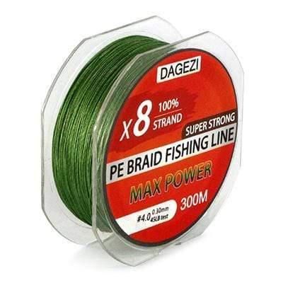 Planet Gates Green / 0.6 8 strand 300m/330YDS With Gift  Super Strong  10-80LB brand fishing lines 100% PE Braided Fishing Line smooth line