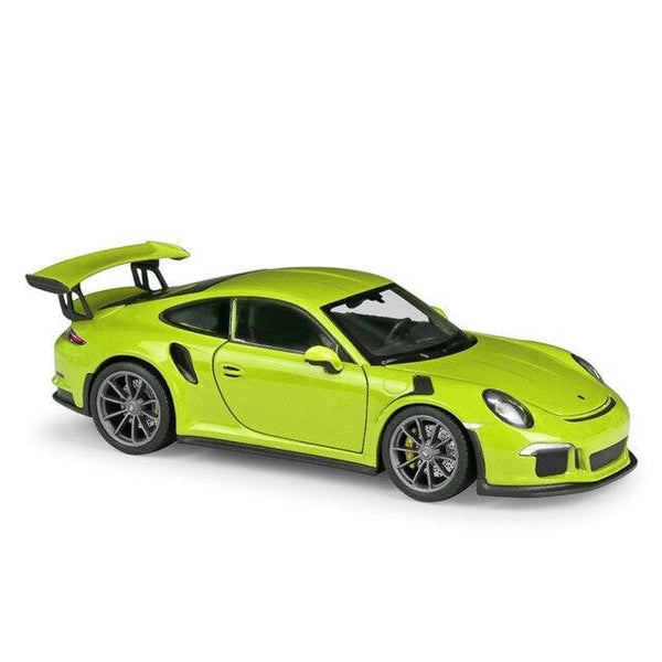 Planet Gates Green 1:24 Scale Diecast Simulator Car Porsche 911 GT3 RS Model Car Alloy Sports Car Metal Toy Racing Car Toy For Kids Gift