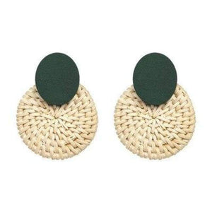 Planet Gates Green 1 JURAN New Brand Wood Dangle Earrings Hot Fashion 2018 Party Prom Accessories Wedding Jewelry Women Drop Earrings Gifts Cheap