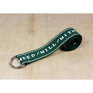 Planet Gates green / 120cm IFENDEI Yellow Unisex Belt Men's Casual Belt Women Canvas Belts For Jeans Double Ring Buckle Strap Fabric Embroidered Waistband