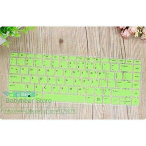 Planet Gates green 14 inch Silicone Laptop Keyboard Protective film Cover skin Protector for HP ProBook 440 G4 / 440 G3 446 1040 Notebook Accessory