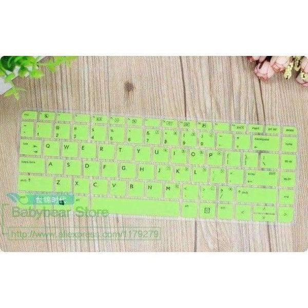 Planet Gates green 14 inch Silicone Laptop Keyboard Protective film Cover skin Protector for HP ProBook 440 G4 / 440 G3 446 1040 Notebook Accessory