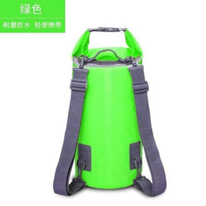 Planet Gates Green 15L Swimming Waterproof Bags Storage Dry Sack Bag For Canoe Kayak Rafting Outdoor Sport Bags Travel Kit Equipment