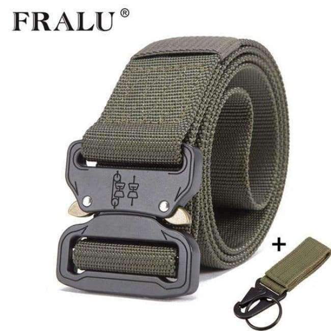 Planet Gates Black / 125cm FRALU 2018 Hot Mens Tactical Belt Military Nylon Belt Outdoor multifunctional Training Belt High Quality Strap ceintures
