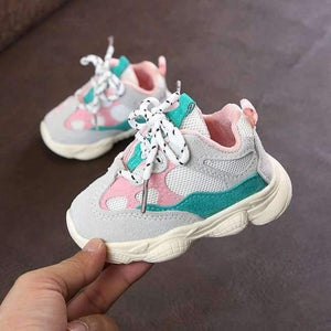 Planet Gates Green / 2 Autumn Baby Girl Boy Toddler Shoes Infant Casual Running Shoes Soft Bottom Comfortable Stitching Color Children Sneaker