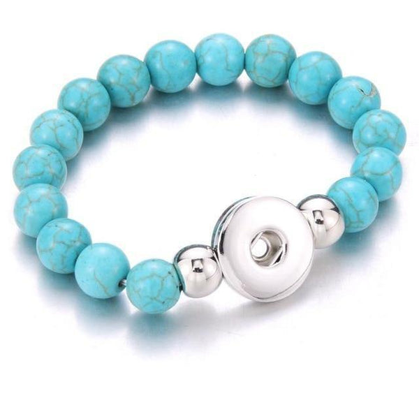 Planet Gates green 2 Handmade Snap Button Bracelet 10mm Imitation Pearls Beads Snap Jewelry Fit 18mm Snap Button Jewelry Beaded Bracelet