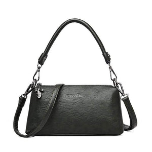 Quality Women Handbag Luxury Messenger Bag Soft PU Leather Shoulder Bag Fashion Ladies Crossbody