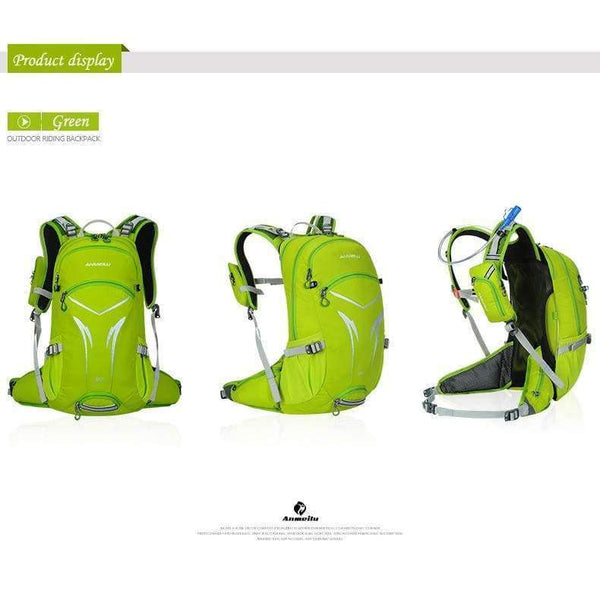 Planet Gates Green / 20L / Russian Federation Mountain Bike Backpack, Waterproof Sports Bicycle Bag, Riding Hiking Climbing Bag Rucksack With Rain Cover