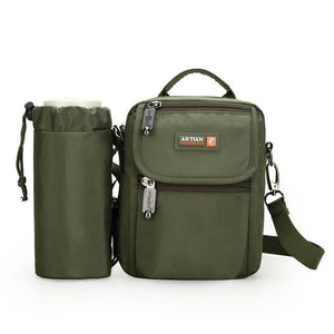 Planet Gates green / 22X7X20 cm abou Men Bag Fashion Crossbody Bags For Men Casual Bolsos Mujer High Quality Nylon Shoulder Bags Sac