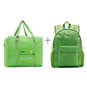 Planet Gates green 3 Fashion Women Travel Bags Unisex Luggage Bags Nylon Folding Large Capacity Luggage Travel Bags Portable Men Handbag wholesa