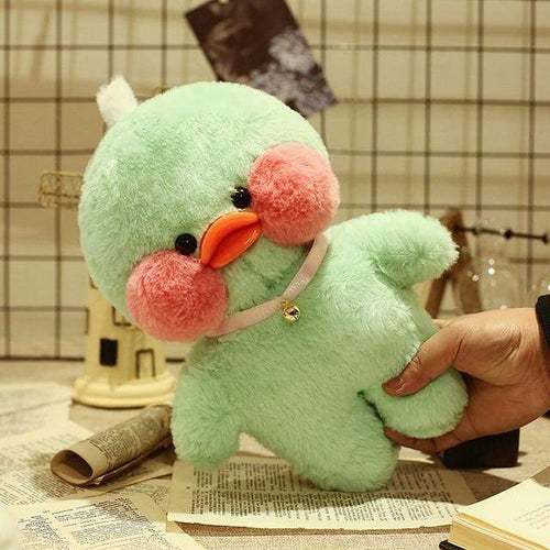 Planet Gates Green 30cm Lovely LaLafanfan Cafe Duck Plush Cartoon Toys Stuffed Duck Dolls Soft Animal Pillow for Kids Children Girls Birthday Gifts
