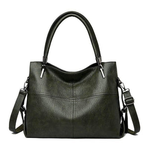 Female Leather Bags Casual Tote Vintage Women Hand Bag Designers Luxury Handbags