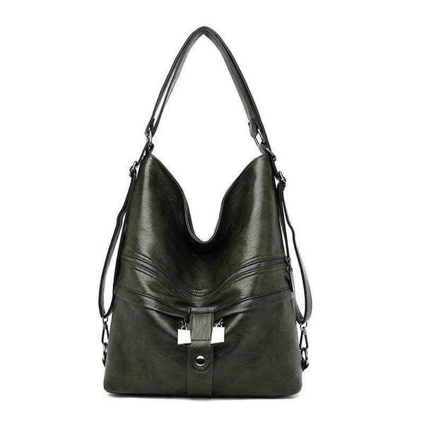 Leather Multifunction Women Bags Fashion Female Large Capacity School Bag Women Shoulder Bags