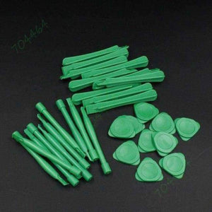 Planet Gates Green 30pcs Mixed Spudger Opening Pry Tool /Guitar Pick For Cell Phone iPhone Screen Case Pad Laptop Repair