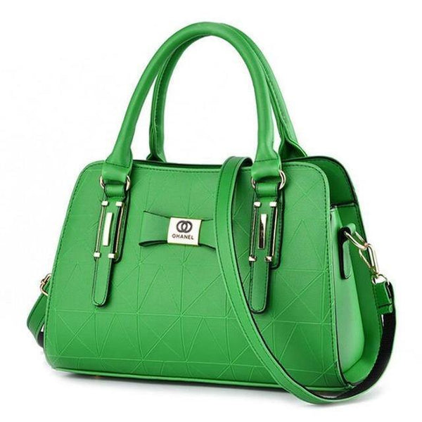 Planet Gates green / 32CMX13CMX23CM Luxury Women Handbag PU Leather Shoulder Bags Lady Large Capacity Crossbody Hand Bag Sac A Main