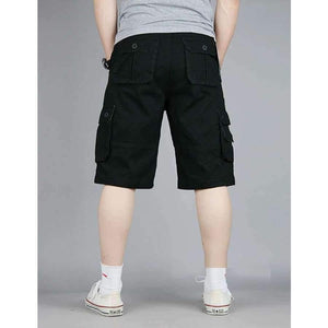 Planet Gates Green / 34 Men Boutique Casual Shorts Fashion Style Casual Solid Cotton Streetwear Male pockets Shorts Plus Size