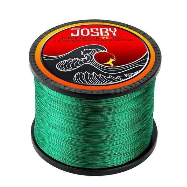 Planet Gates GREEN / 4-Baid1000M-18LB 1.0 300M 500M 1000M 8 Strands 4 Strands 10-80LB PE Braided Fishing Wire Multifilament Super Strong Fishing Line Japan Multicolor