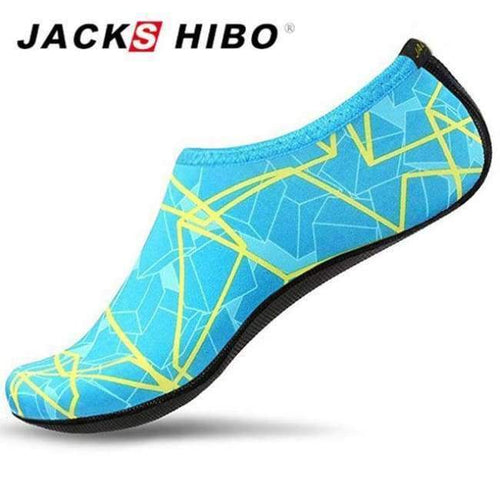 Planet Gates Green / 43 JACKSHIBO Summer Water Shoes Men Swimming Shoes Aqua Beach Shoes Big Plus Size Sneaker for Men Striped Colorful zapatos hombre