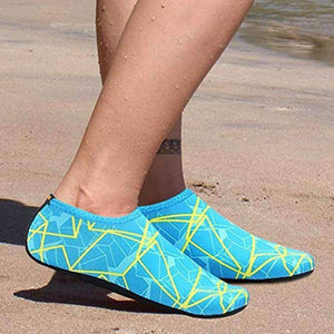 Planet Gates Green / 43 JACKSHIBO Summer Water Shoes Men Swimming Shoes Aqua Beach Shoes Big Plus Size Sneaker for Men Striped Colorful zapatos hombre