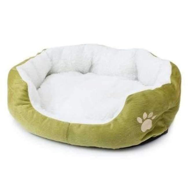 Planet Gates Green 5 / 50x40cm / China 1Pcs 50*40cm Super Cute Soft Cat Bed Winter House for Cat Warm Cotton Dog Pet Products Mini Puppy Pet Dog Bed Soft Comfortable
