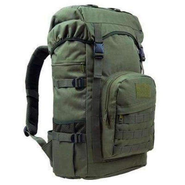 Planet Gates Green / 50 - 70L 50L Outdoor Sports Bag Camping Travel Hiking Climbing Pack Multifunction Military Tactical Backpack with MOLLE Bag CWYA85