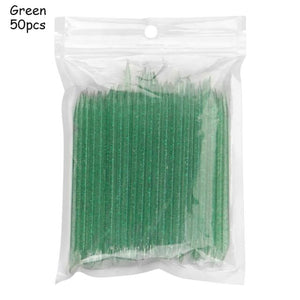 Planet Gates Green 50Pcs 25/50/100Pcs Reusable Crystal Stick Double End Nail Art Cuticle Pusher Cuticle Remover Tool Pedicure Care Nails Manicures Tools