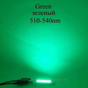Planet Gates Green 510-540nm / 12W 120x36mm [ALLCOB] MIX DC 12V 2w-200w led cob lamp light emitting diode panel round cob for DIY car bulb cob led bar strip chip source