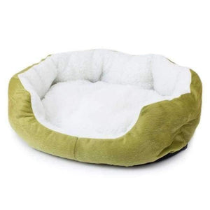 Planet Gates green / 60x50cm Dog Bed Mats Sofa Kennels Doggy Warm House Winter Cat Pet Sleeping Bed House for Puppy Small Dog Blanket Cushion Basket Supplies