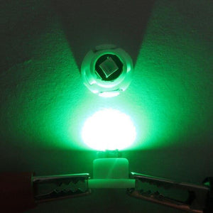 Planet Gates Green / 74.7 WLJH 10x T3 T4.2 T4.7 Led Neo Wedge 3030 SMD Heater A/C Climate Control Backlight Gauge Instrument Dash Light Lamp Bulb for Car