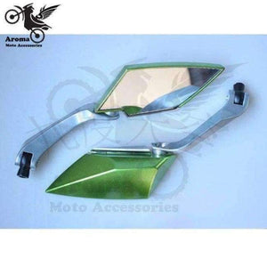Planet Gates Grøn 8 farver tilgængelige 10mm 8mm universelle dele motorcykel bakspejl motocross sidespejl motorcykel spejl bakspejl moto