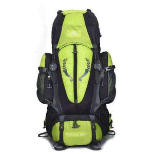 Planet Gates Green 85L Outdoor Backpack Travel Multi-purpose climbing backpacks Hiking big capacity Rucksacks camping sports bags