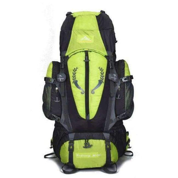Planet Gates Green 85L Outdoor Backpack Travel Multi-purpose climbing backpacks Hiking big capacity Rucksacks camping sports bags