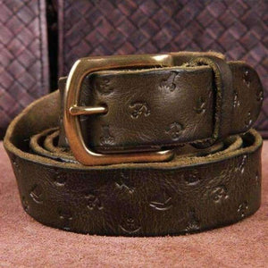 Planet Gates Green / 95cm CUKUP Ladies 100% Pure Cowhide Leather Belts Pin Buckle Casual Styles Jeans Cow Skin Genuine Belts for Woman 3.0cm Width NCK466