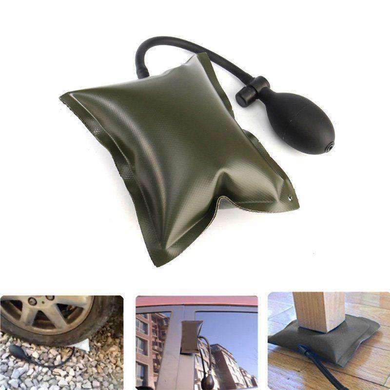 Planet Gates Green Air Pump Wedge Entry Locksmith Inflatable Shim Hand Tool Pressure Capacity 200kg For Car Door Window Appliances Cabinets