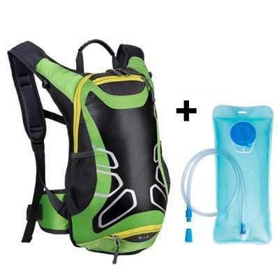Planet Gates Green and water bag Bicycle Bag Shoulder Backpack Ultralight Sport Riding MTB Hydration Backpack 15L Bike Bicycle Cycling Backpack